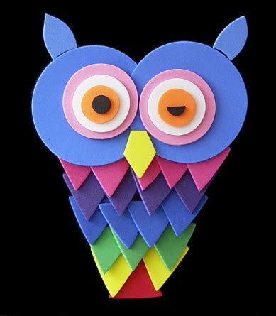 Foam Owl | Fun Family Crafts