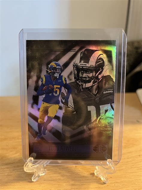 Tutu Atwell Panini Illusions Football Base Rookie Rc Los Angeles