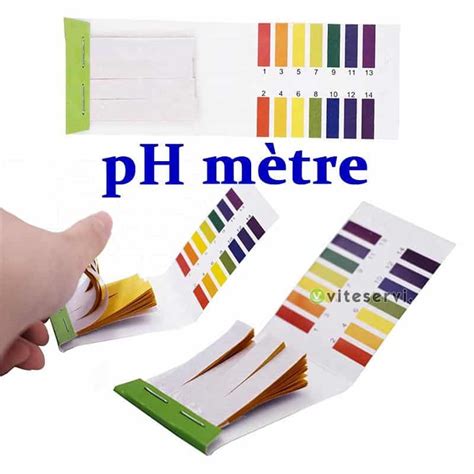 Papier Ph Bandelletes Test Ph M Tre Testeur Acidit De Liquide Eau