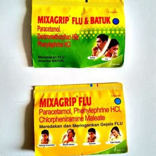 Jual MIXAGRIP Flu Flu Batuk Per Strip Isi 4 Tablet Kaplet Obat