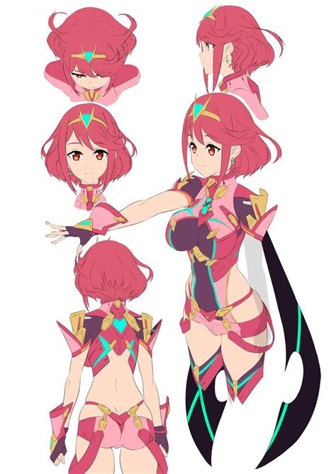 Pyra Design Art Xenoblade Chronicles 2 Xenoblade Chronicles Anime