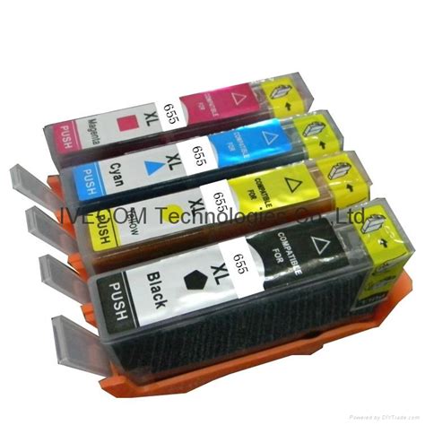 Compatible hp655 inkjet cartridge for HP 3525 5525 4615 4625 - HP655 BK ...