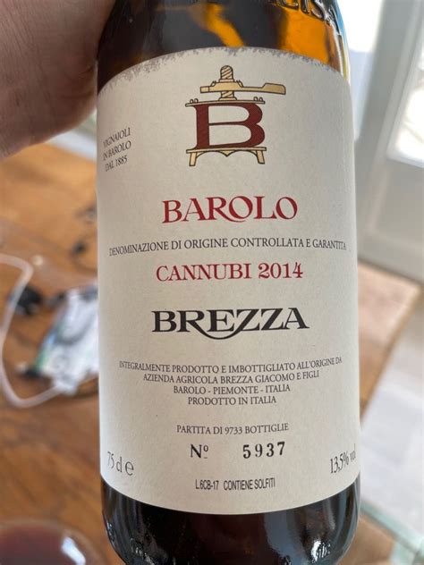 Giacomo Brezza E Figli Barolo Cannubi Italy Piedmont Langhe