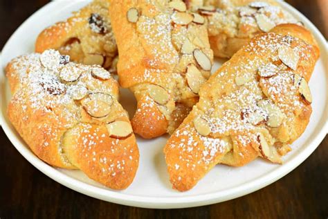 Easy Almond Croissants Shugary Sweets