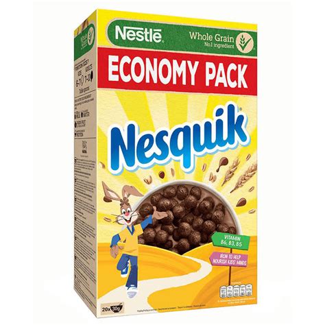 Зърнена Закуска Nestle Nesquik с цена от 11.59 лв. - eBag.bg