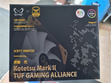 Cpu Hladnjak Scythe Kotetsu Mark Ii Tuf Gaming Alliance