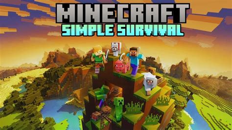 Minecraft 120 Survival Lets Play Surviving Your First Night