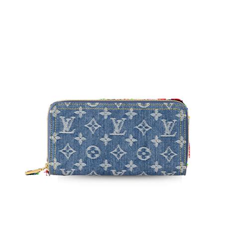 Louis Vuitton Zippy Wallet Blue For Women 7 7 Inches 19 5 Cm M82958 Vipfasbags