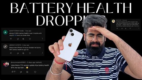 IPhone Battery Health Dropping Fast What To Do YouTube