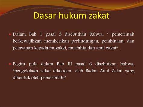 Dasar Hukum Zakat Homecare