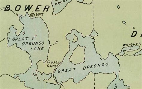 Historic Algonquin Map from 1893 – Burnt Point Lodge