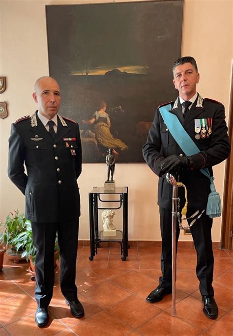 Il Nuovo Comandante Della Caserma Di Viadana Martufi Oggi Accolto Dal