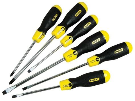 Stanley Cushion Grip Screwdriver Set 6 Piece