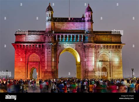 India Maharashtra Mumbai Bombay Gateway Of India Stock Photo Alamy