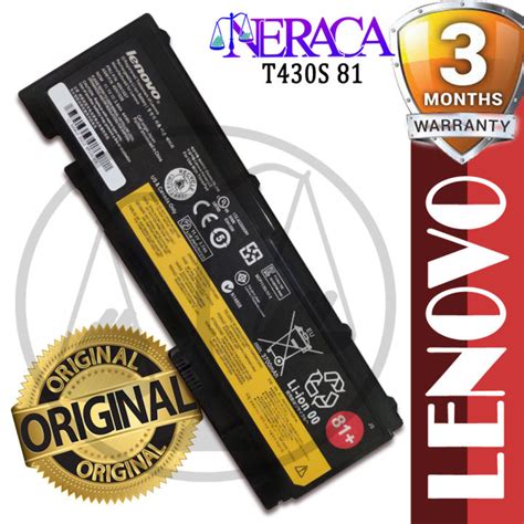 Baterai Laptop Lenovo Thinkpad T420S T420Si T430S T430Si ORIGINAL