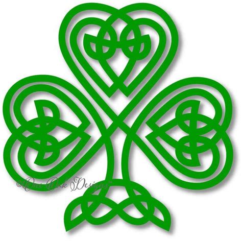 Celtic Knot Heart Svg File Pdf Dxf  Png Irish Svg Etsy Celtic Shamrock Celtic