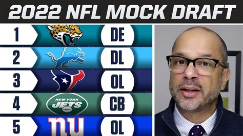 2022 Nfl Mock Draft Full 1st Round With Trades Qbs Wrs Edge Rushers