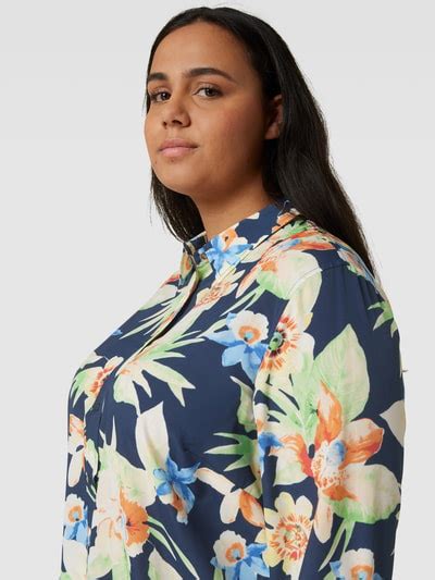 Lauren Ralph Lauren Curve PLUS SIZE Bluse Mit Floralem Allover Muster