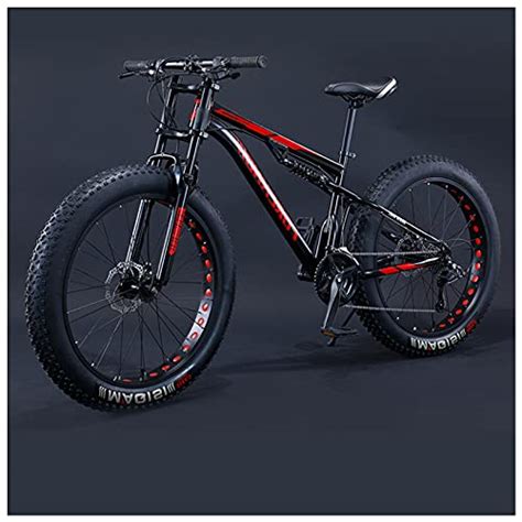 Nenagge Fat Tire Mountain Bikes For Men Full Suspension Inch High