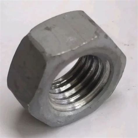 Hexagonal Mm Mild Steel Hex Nut Size Inch D At Rs Kg In Ludhiana