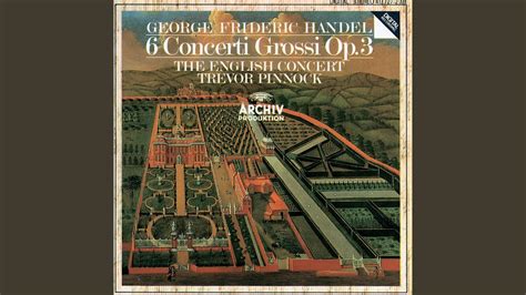 Handel Concerto Grosso In B Flat Major Op 3 No 1 HWV 312 I