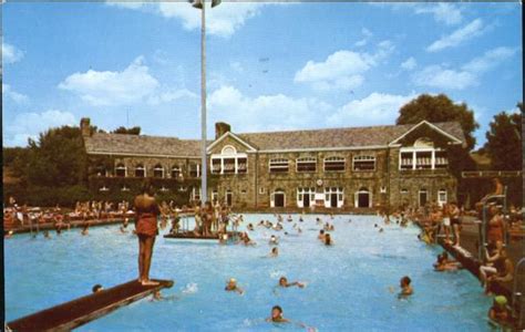 The Swimming Pool And Pine Room Crispin Center In Oglebay Park