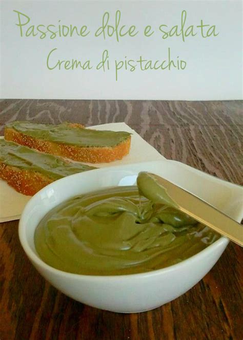 Crema Di Pistacchio Ricetta Facile