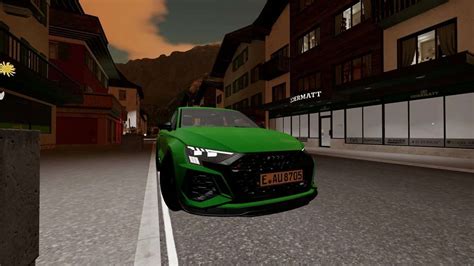 Audi RS3 2022 V1 0 FS22 Mod Farming Simulator 22 Mod