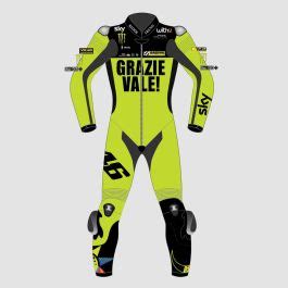 Grazie Vale Valentino Rossi Costume En Cuir Rider Trend