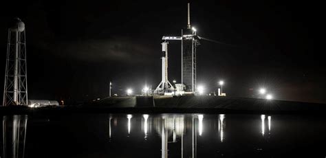 Spacex Présente Un Nouveau Booster Rare Falcon 9 Pour Le Lancement