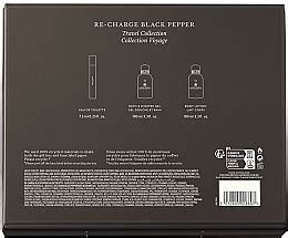 Molton Brown Re Charge Black Pepper Set Edt Mini Ml Sh Gel