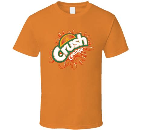 Orange Crush Pop Logo T Shirt Etsy