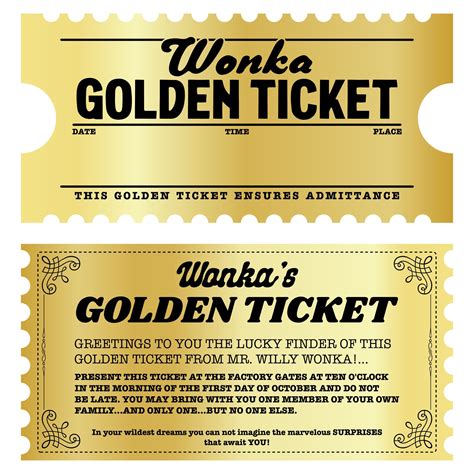 10 Best Editable Printable Wonka Golden Ticket Pdf For Free At Artofit