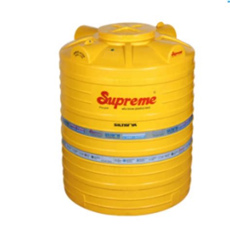 Supreme Water Tank Yellow At 1500 Piece In Chennai ID 2850906420997