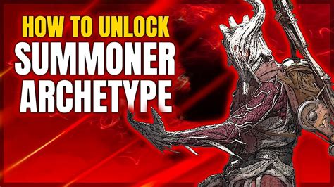 Remnant 2 How To Unlock The Secret Summoner Archetype Youtube