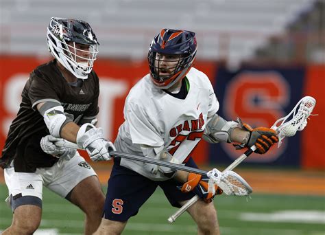 Syracuse Mens Lacrosse Blows Out St Bonaventure With 14 Different