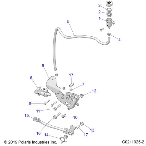 FREINS PEDALE DE FREIN ET MAITRE CYLINDRE POUR SCRAMBLER XP 1000 55 20