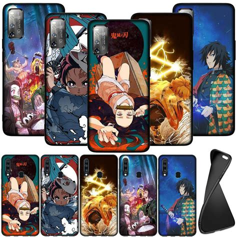 K4 Anime Demon Slayer Cool Casing Vivo Y11 Y12 Y15 Y17 Y19 Y20 Y30 Y50