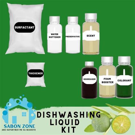 DIY DISHWASHING LIQUID 16 17 LITERS YIELD Lazada PH