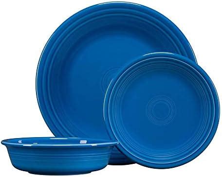 Amazon Fiesta 12 Piece Classic Dinnerware Set Butterscotch