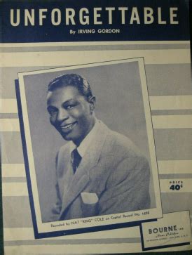 Unforgettable Nat King Cole Song Wikipedia