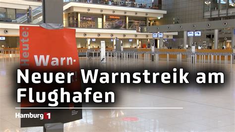 Warnstreik Am Flughafen Mehrere Fl Ge Bereits Gestrichen Youtube