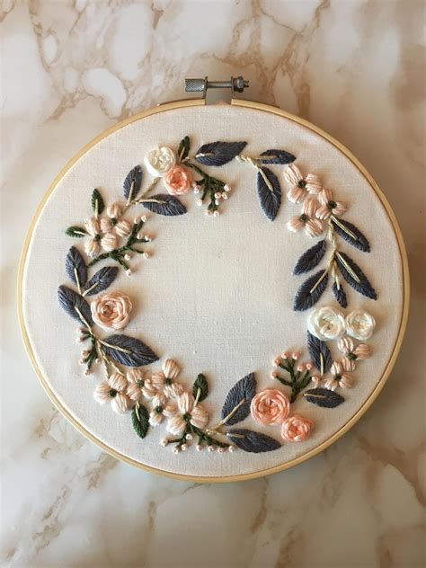 One Of My First Attempts At Embroidery The Pattern Is From Diana