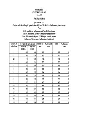 Fillable Online Bardhaman Nic Annexure Xli Chapter Xiv Para