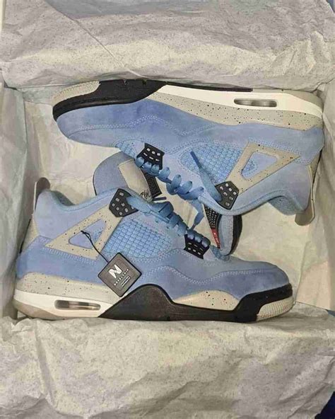 Air Jordan 4 Retro 'University Blue' - CT8527-400 - Novelship