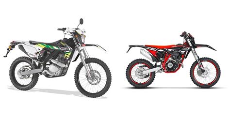 Motorrad Vergleich Rieju Mrt Freejump Cross Vs Beta Rr T