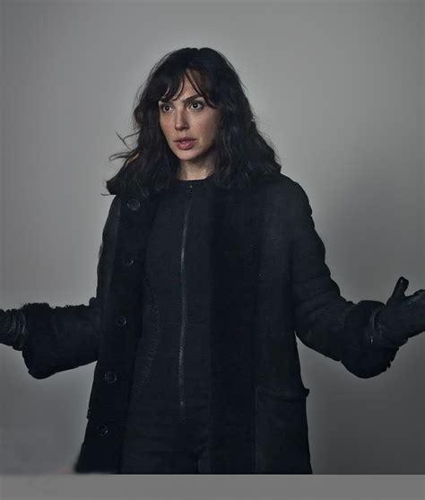 Heart Of Stone Gal Gadot Rachel Wool Coat