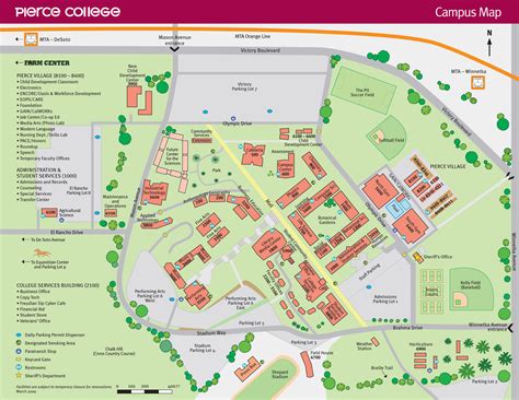 Pierce College Puyallup Campus Map | Tourist Map Of English