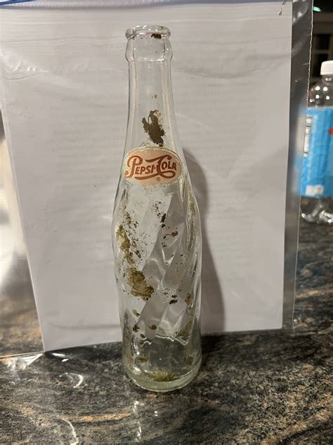 Need Help Dating Old Pepsi Cola Swirl Bottle Historic Glasshouse Forum