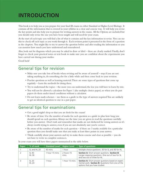 Preview Biology For The Ib Diploma Exam Preparation Guide By Cambridge International Education